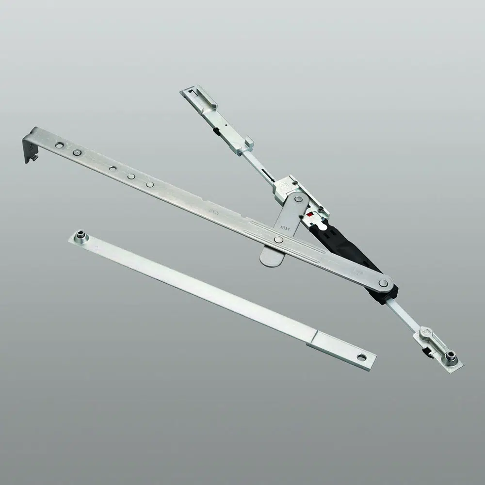 Savio 3200.752R Braccio Lungo Destro Ribanta 5 per Ribalta LBB 795-1700mm Finitura Zincata Bianca