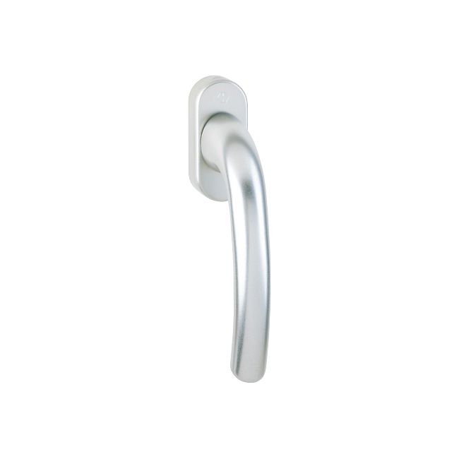 Hoppe 8127680 Martellina DK Tokyo 0710/U26 F1 alluminio aspetto argento 