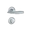 Hoppe 2829453 Grt. con rosetta Vitóri M1515/23K/23KS F41-R cromo satinato - Resista® 