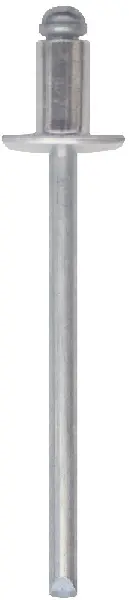 Friulsider 03000048014N7 Rivex Rivetti Alluminio Confezione 500pz 4,8x14 Chiodo Acciaio Zincato
