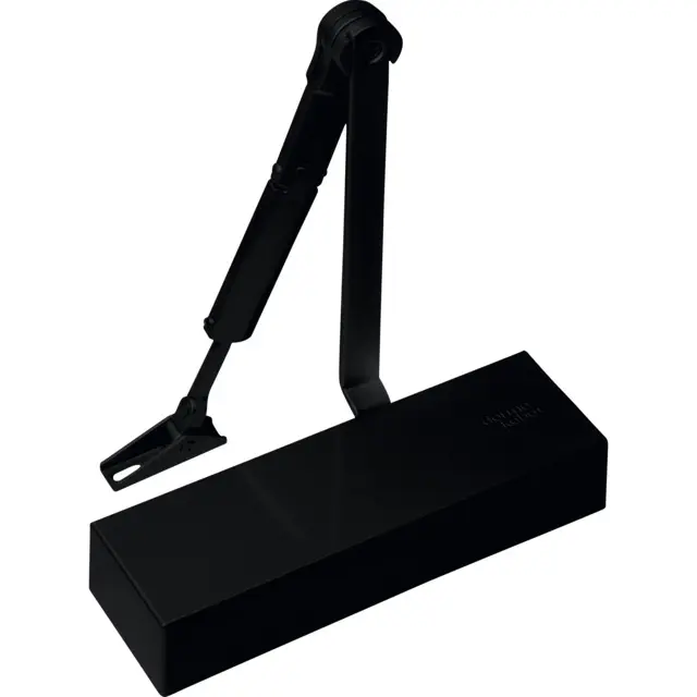 [051762] Dormakaba 66480219 TS 69 EN 2/3/4 con braccio con fermo,  Nero P 190