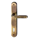 Hoppe 1997720 Grt. con placca Santia M1740/332P F73 ottone bronzato 