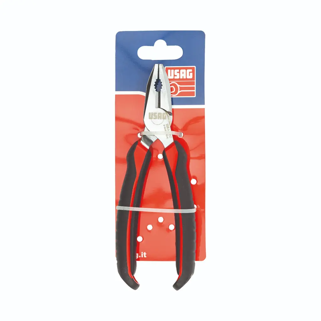 Usag U01500152D D150AX Pinza Universale con Superficie Interna Zigrinata Lunghezza 200mm