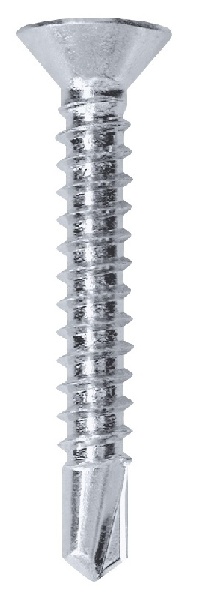 Friulsider 39601B48070N7 Ap-Steel TPS Vite Autoperforante Testa Svasata Piana Philips Confezione 100pz 4,8x70 Din7504P Zincata