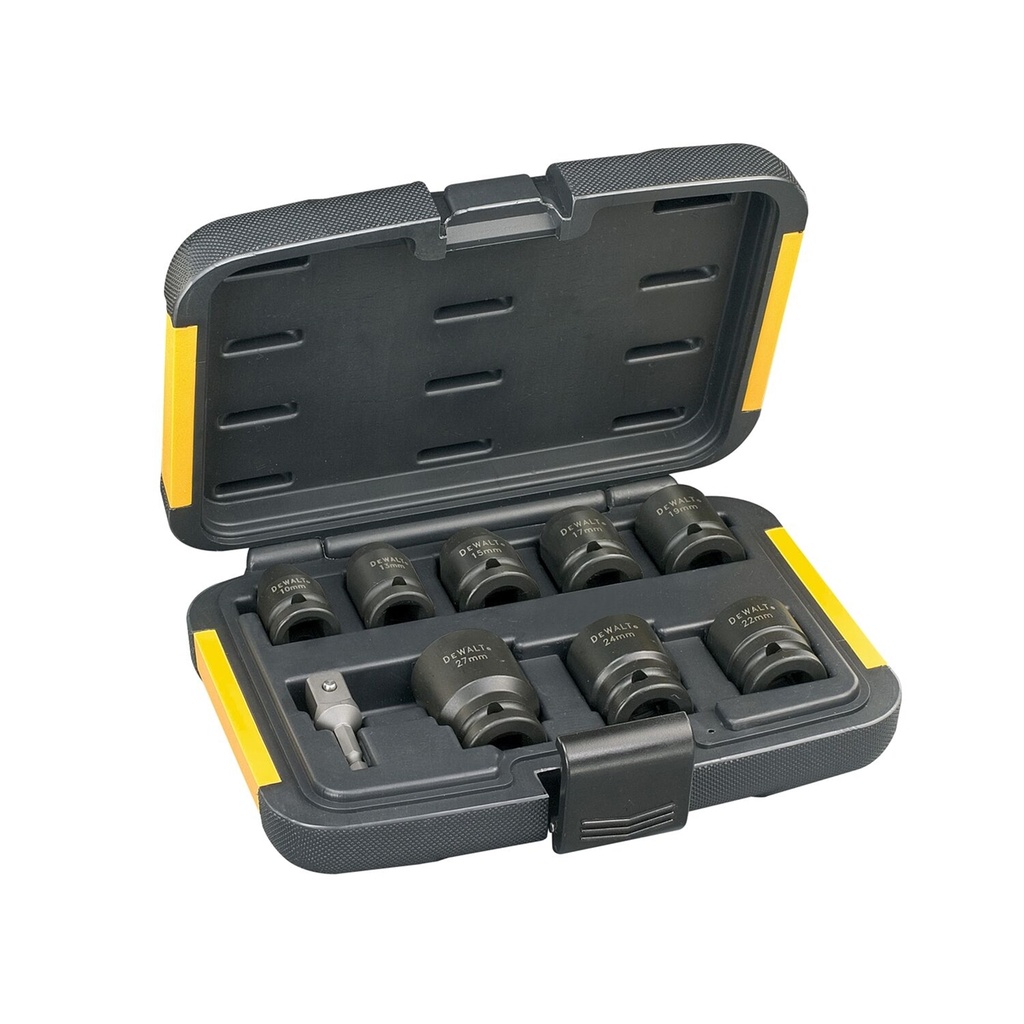 DeWalt DT7507-QZ Set da 9 Pezzi di Bussole Extreme per Avvitatore Impulsi