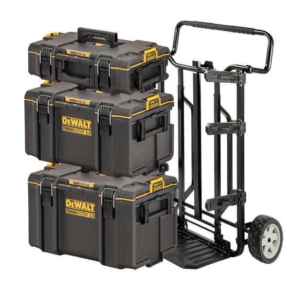 [057478] DeWalt DWST83401-1 Carrello con 3 Cassette Portautensili Tough System 2.0 - 4 in 1