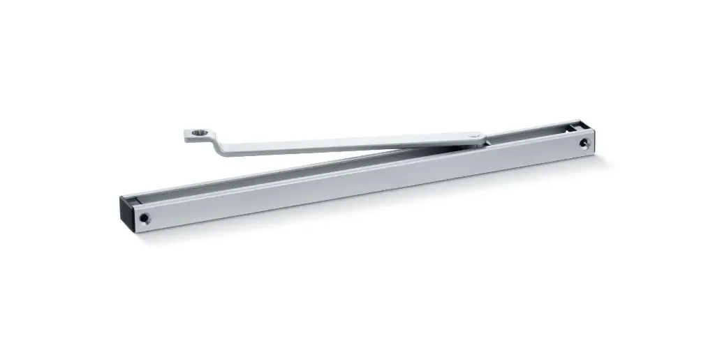 Geze 101885 Braccio Slitta TS 1500 G Senza Fermo Argento