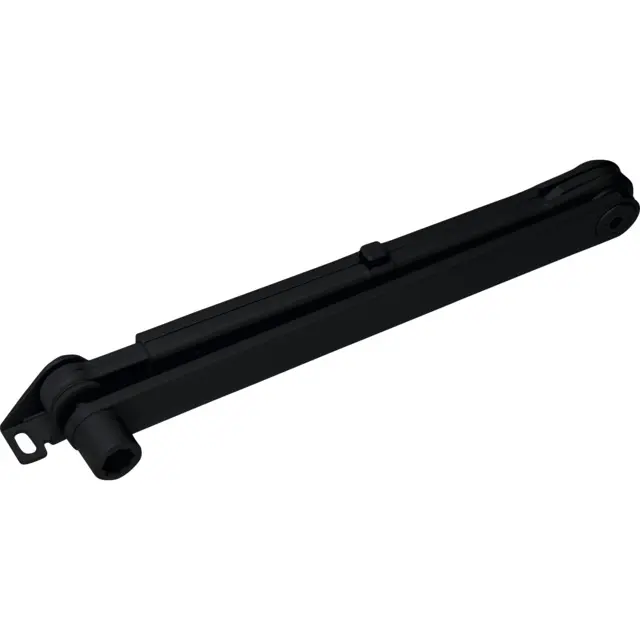 Dormakaba 22003019 Braccio con fermo on/off per TS 83, TS 73V, TS 72, TS 71, Nero P 190