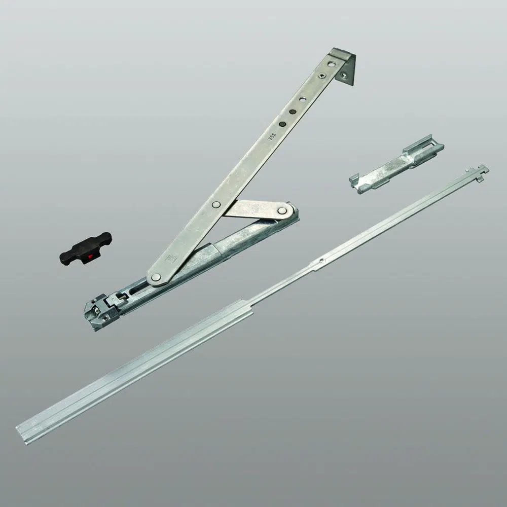 Savio 3100.751 Ribantatre 150 Braccio Standard non Pre-Assemblato per Manovra Tradizionale Finitura Zinata