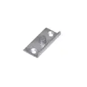 AGB A48010CR03 Incontro DSS Artech per Serramento in Legno Dimensione 46x23x8mm Aria 12mm Interasse 13mm Ambidestro Zama Finitura Argento