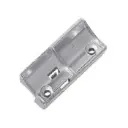 AGB A448111900 Cerniera Centrale Artech per Finestra in PVC Scomparsa Fissa Parte Anta Asse 13mm