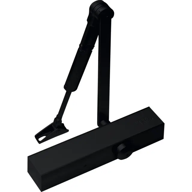 [061774] Dormakaba 22305619 TS 79 EN 2/3/4 con braccio con fermo, Nero P 190