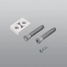 Savio 1145.752/8 Gradino per Cerniera Mechanica Spessore 8,5mm Finitura Verniciato Nero 10 Gloss