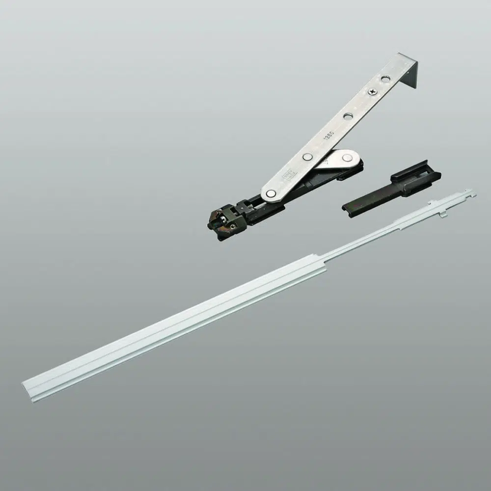 Savio 3040.752 Ribanta 4 Braccio Corto non Preasseblato Abbinabile a Profilo CU Finitura Zincata Nera