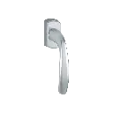 Hoppe 3754924 Martellina DK Newyor 0810/US10 F1 alluminio aspetto argento 