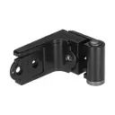AGB H009140093 Cerniera Regolabile Monoblocco Abaco per Imposte GR 0 da 36mm a 48mm Zama Finitura Black Powerage
