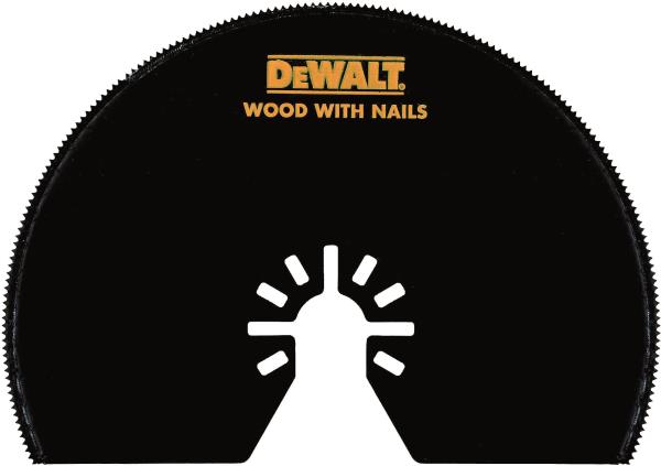 DeWalt DT20709-QZ Lama Semi Circolare in Titanio per Utensile Multifunzione 102mm
