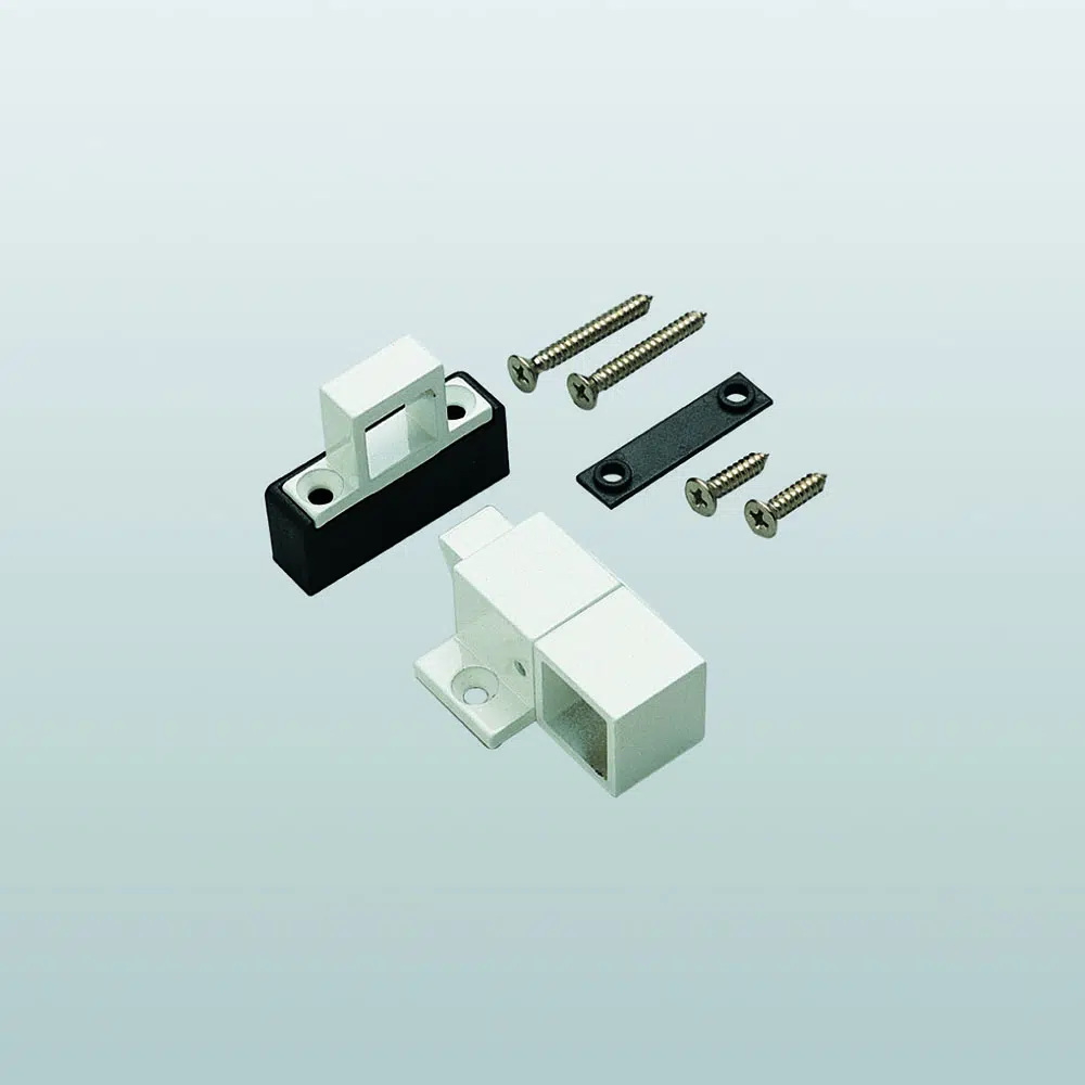 Savio 1360.5 Cricchetto Universale Luccio per Vasistas Adatto a Legno e PVC Finitura Nero Anodizzato