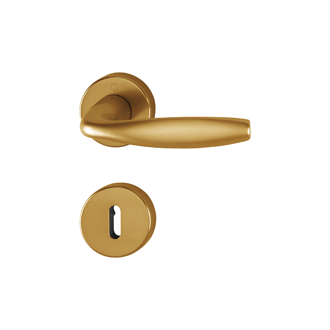 Hoppe 3292109 Grt. con rosetta Newyor 1810/42K/42KS F4 alluminio aspetto bronzo 