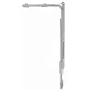 AGB A503300000 Chiusura Angolare Artech per Serramento Collegamento Verticale Senza Nottolino Dimensione 184mm