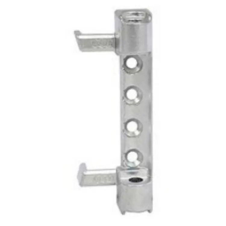 AGB A507180700 Supporto Forbice Artech per Serramenti in Pvc o Alluminio con Alette da Applicare Battuta 18mm