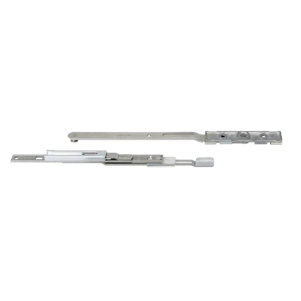 AGB A505432500 Forbice Supplementare Artech per Serramento Ribalta o Battente 1 Anta Lunghezza 200mm Apertura 140mm Acciaio Finitura Argento