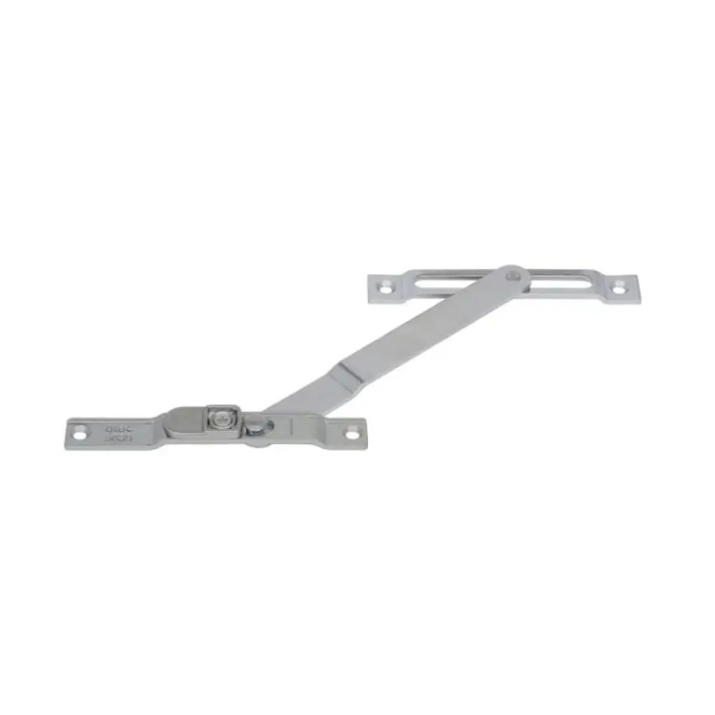 AGB A505450000 Forbice per Vasistas Artech per Cremonese Variabile Lunghezza 237mm Apertura 115mm Acciaio Finitura Argento