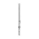 AGB A504010002 Terminale Superiore Artech per Serramento Lunghezza 400mm 1 Nottolino a Fungo non Rasabile Acciaio Finitura Silver