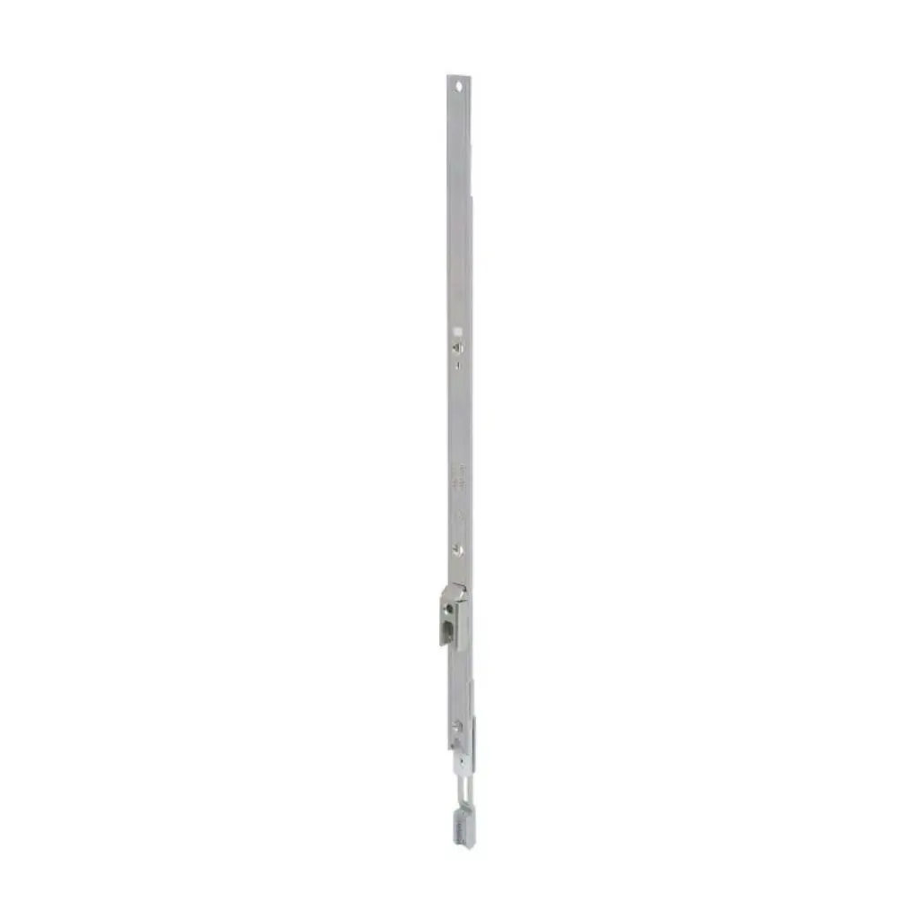 AGB A515811900 Prolunga con Incontro Artech per Serramento in Legno Pvc o Alluminio Lunghezza 400mm Acciaio Finitura Silver