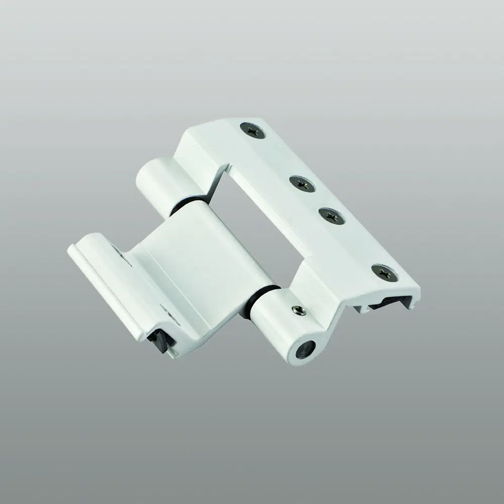 Savio 1122.281 Morsa+ Cerniera a Pettine Premontata per Profilo R40 Portata 90-100Kg Finitura Argento Anodizzato