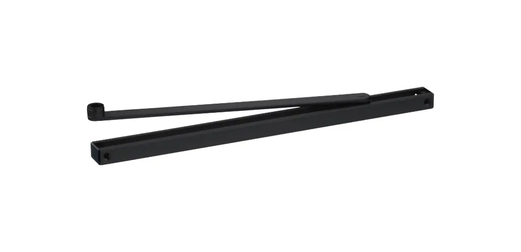[067130] Geze 076490 Braccio Slitta TS 3000/5000 Senza Fermo RAL 9005  