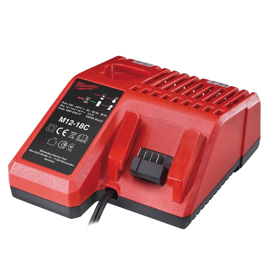 Milwaukee 4932352959 Caricabatterie M12 - M14 - M18 C