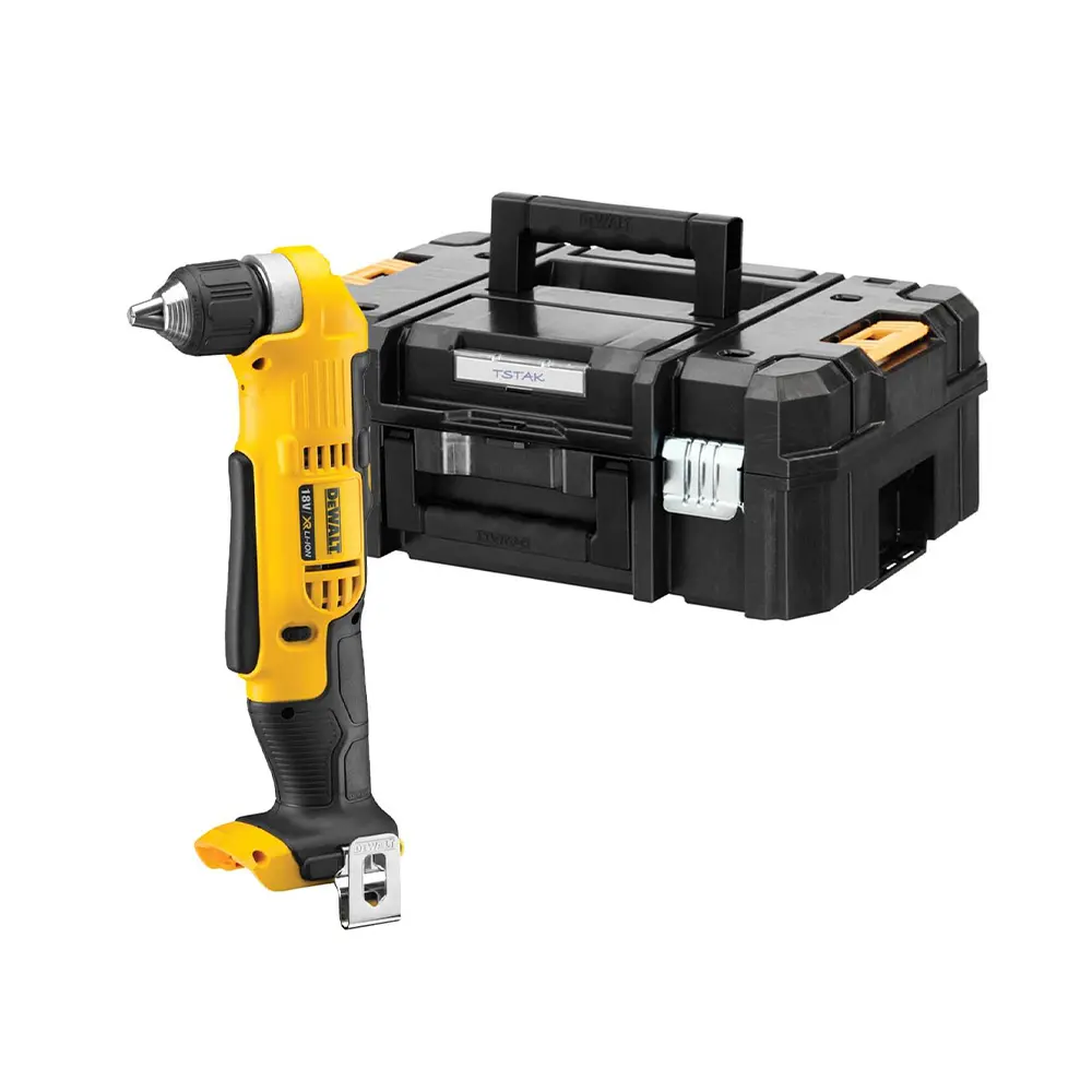 DeWalt DCD740NT-XJ Trapano Avvitatore 18V Angolare Solo Corpo e Valigia T-Stak II