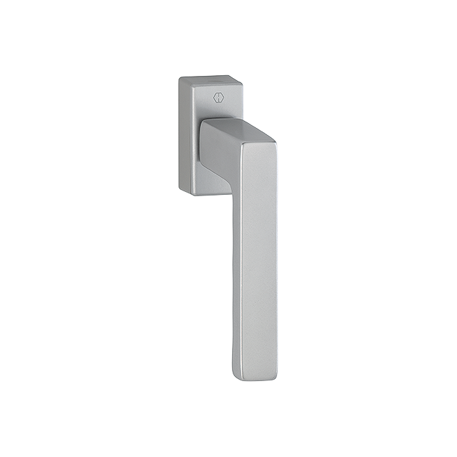 Hoppe 3937157 Martellina DK Toulon 0737/US947 F9 alluminio aspetto titanio 