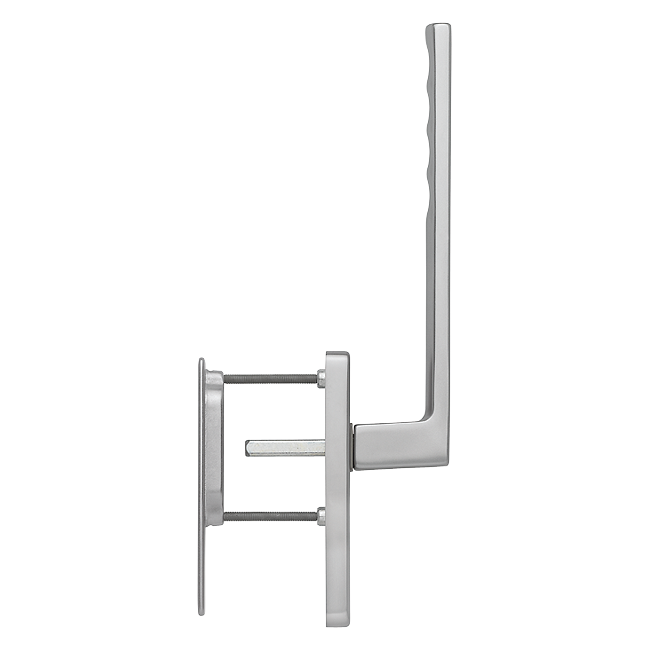 Hoppe 11600494 Maniglione HS Toulon HS-0737/419N-AS/420 F9 alluminio aspetto titanio 