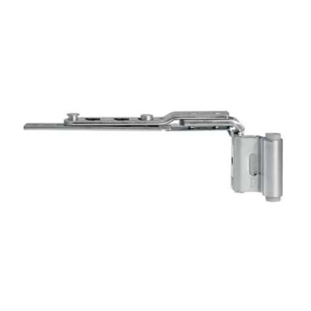 AGB A510012401 Articolazione Superiore Artech per Serramento in Legno Destro Interasse 9mm Battuta 18mm Acciaio Finitura Argento