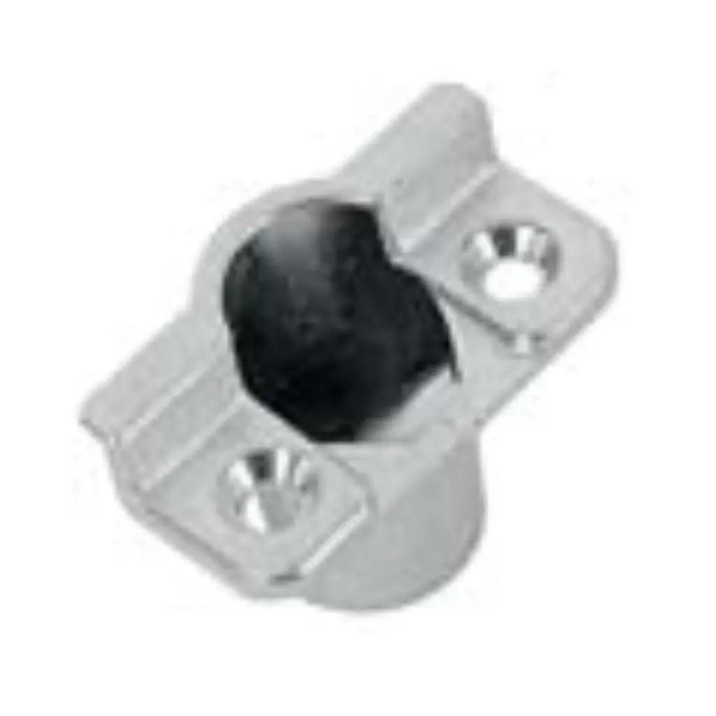 AGB A512122005 Cerniera Centrale Artech per Serramento in Legno Parte Telaio Diametro 20mm Aria 12mm Interasse 9mm Zama Finitura Argento
