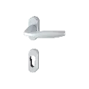 Hoppe 3429161 Grt. con rosetta Newyor 1810/30P/30PS F1 alluminio aspetto argento 