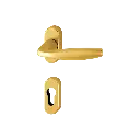 Hoppe 3497059 Grt. con rosetta Newyor 1810/30P/30PS F3 alluminio aspetto oro 