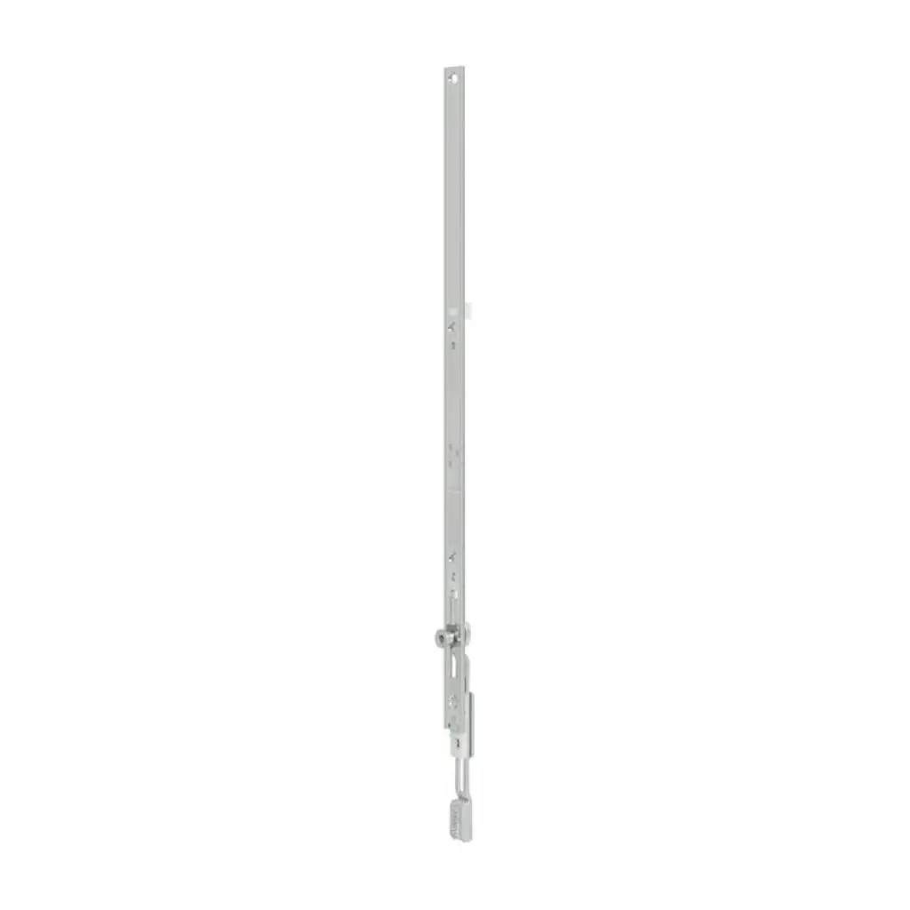 AGB A518030004 Prolunga Artech per Serramento in Legno Pvc o Alluminio Lunghezza 800mm 1 Nottolino a Fungo Acciaio Finitura Silver
