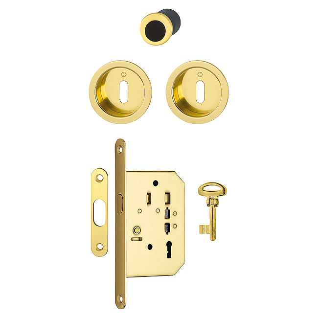 Hoppe 3947890 Spazio Kit/Accessori Beta 4920 F271 alluminio colore oro lucido 