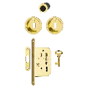Hoppe 3947890 Spazio Kit/Accessori Beta 4920 F271 alluminio colore oro lucido 