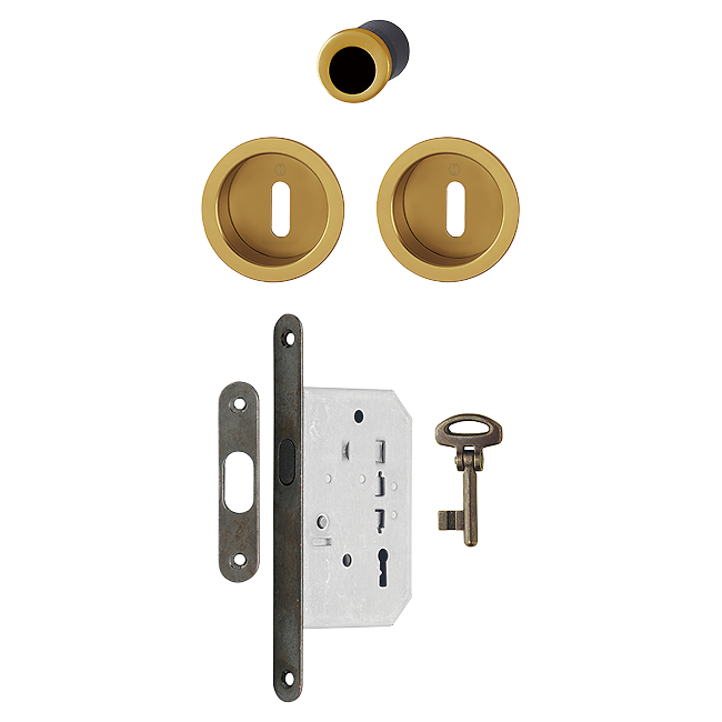 Hoppe 3947937 Spazio Kit/Accessori Beta 4920 F4 alluminio aspetto bronzo 