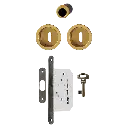 Hoppe 3947937 Spazio Kit/Accessori Beta 4920 F4 alluminio aspetto bronzo 