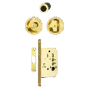 Hoppe 3948024 Spazio Kit/Accessori Beta 4920 F271 alluminio colore oro lucido 