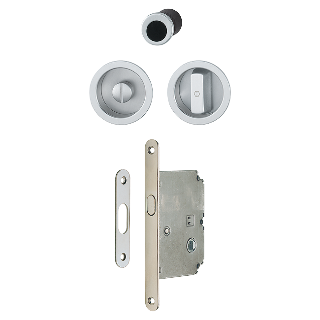 Hoppe 3948032 Spazio Kit/Accessori Beta 4920 F94-1 alluminio aspetto cromo satinato 