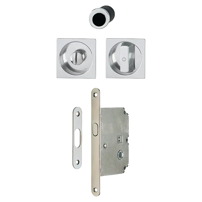 Hoppe 3948260 Spazio Kit/Accessori Beta 4921 F249 alluminio colore cromo lucido 