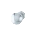 Hoppe 2125536 Pomolo/maniglia su rosetta Portbl 84H/42K F1 alluminio aspetto argento 