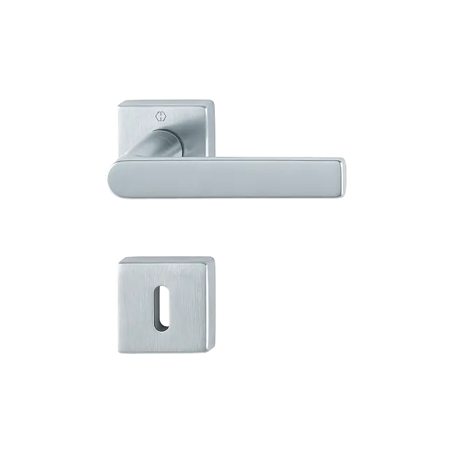 Hoppe 3719011 Grt. con rosetta Losang M1642/843K/843KS F41-R cromo satinato - Resista® 