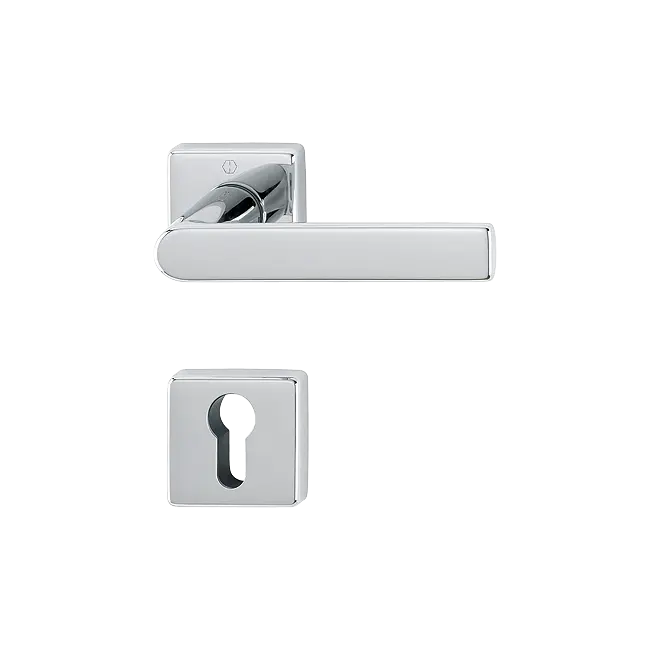 Hoppe 3719053 Grt. con rosetta Losang M1642/843K/843KS F49-R cromo lucido - Resista® 